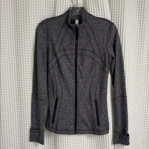 Lululemon Define Jacket ~ 6 ~ Heathered Black